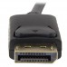 StarTech.com Cable Conversor DisplayPort a HDMI de 2m - Color Negro - Ultra HD 4K - Cable de vídeo - DisplayPort / HDMI - DisplayPort (M) a HDMI (M) - 2 m - negro - compatibilidad con 4K - para P/N: DK30CH2DEP, DK30CH2DEPUE, DK30CH2DPPD, DK30CH2DPPDU, DK3