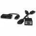 StarTech.com Adaptador DP de Audio/Vídeo para Viajes - Conversor DisplayPort a HDMI o VGA compatible con Thunderbolt - 1920x1200 - Vídeo conversor - DisplayPort - HDMI, VGA - negro