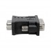 Adaptador de cable TRIPP-LITE P120-000 - Negro, DVI-I, VGA, Macho/hembra