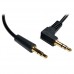 Cable de audio TRIPP-LITE P312-003-RA - 0, 91 m, 3.5mm, 3.5mm, Negro
