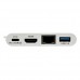 Adaptador Externo de Video 3.1 TRIPP-LITE U444-06N-H4GU-C - Color blanco