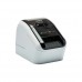 Brother QL-800 - Rotulador Electrónico Brother Label Printer QL-800 Alámbrico - Monochrome - 62mm - USB - Black Red