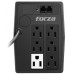 Forza - UPS - Line interactive - 500 Watt - 1000 VA - 120 V - 6 NEMA Outlets