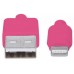 Cable iLynk Lightning MANHATTAN 394222 - Rosa, Apple, 1 m, Cable Lightning Cable iLynk Lightning MANHATTAN 394222 - Rosa, Apple, 1 m, Cable Lightning