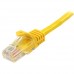 StarTech.com - Cable de Red de 5m Amarillo Cat5e Ethernet RJ45 sin Enganches - Latiguillo Snagless - Cable de red - RJ-45 (M) a RJ-45 (M) - 5 m - UTP - CAT 5e - sin enganches, trenzado - amarillo