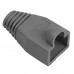 Protector de Plug Bota para RJ45 BROBOTIX 351972 - RJ-45, Gris Protector de Plug Bota para RJ45 BROBOTIX 351972 - RJ-45, Gris