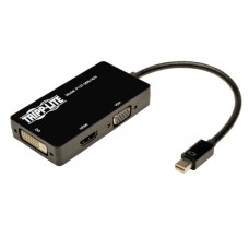 ADAPTADOR CONVERTIDOR MINI DISPLAYPORT A VGA/DVI/HDMI 15.2C.  