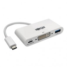 ADAPTADOR USB 3.1 GEN 1 USB-C DVI PUERTOS USB THUNDERBOLT        