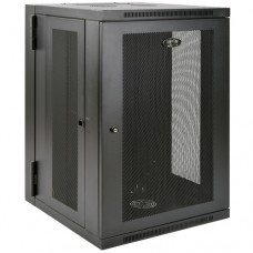 18U GABINETE DE PARED PROFUNDIDAD UPS RESPALDO ABISAGRADO