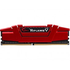 G.Skill Ripjaws V - DDR4 - 8 GB - DIMM de 288 espigas - 2800 MHz / PC4-22400 - CL17 - 1.2 V - sin búfer - no ECC - rojo brillante
