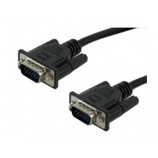 Cable VGA - HD15 MANHATTAN - 1, 8 m, VGA (D-Sub), VGA (D-Sub), Negro