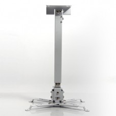 Soporte para proyector BROBOTIX 573106 - 10 kg, Color blanco, Universal, Universal