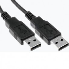 Cable USB tipo A-A BROBOTIX - USB A, 1, 8 m, Negro