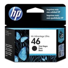 CARTUCHO DE TINTA HP 46 NEGRO HASTA 1500 PAGINAS CZ637AL