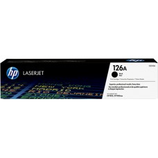 HP 126A - Negro - original - LaserJet - cartucho de tóner (CE310A) - para Color LaserJet Pro CP1025; LaserJet Pro MFP M175; TopShot LaserJet Pro M275
