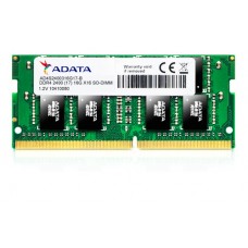 ADATA Premier Series - DDR4 - 4 GB - SO-DIMM de 260 espigas - 2400 MHz / PC4-19200 - CL17 - 1.2 V - sin búfer - no ECC ADATA Premier Series - DDR4 - 4 GB - SO-DIMM de 260 espigas - 2400 MHz / PC4-19200 - CL17 - 1.2 V - sin búfer - no ECC