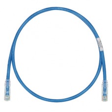 Cable de Parcheo TX6, UTP Cat6, Dimetro Reducido (28AWG), Color Azul, 5ft