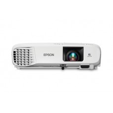 Epson PowerLite W39 - Proyector 3LCD - portátil - 3500 lúmenes (blanco) - 3500 lúmenes (color) - WXGA (1280 x 800) - 16:10 - 720p - LAN