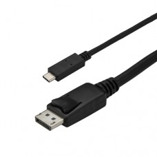 StarTech.com Cable de 1m USB-C a DisplayPort - Cable Adaptador de Vídeo USB Tipo C a DP - 4K 60Hz - Negro - Adaptador de vídeo externo - STM32F072CBU6 - USB-C - DisplayPort - negro - para P/N: TB33A1C, TB3DK2DPM2, TB3DKDPMAW, TB3DKDPMAWUE, TB3DOCK2DPPD, T StarTech.com Cable de 1m USB-C a DisplayPort - Cable Adaptador de Vídeo USB Tipo C a DP - 4K 60Hz - Negro - Adaptador de vídeo externo - STM32F072CBU6 - USB-C - DisplayPort - negro - para P/N: TB33A1C, TB3DK2DPM2, TB3DKDPMAW, TB3DKDPMAWUE, TB3DOCK2DPPD, T