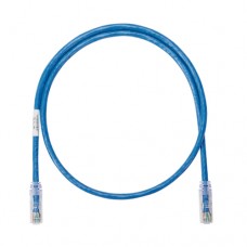 Cable de parcheo UTP Categora 6, con plug modular en cada extremo - 1 m. - Azul
