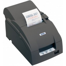 Epson TM U220A - Impresora de recibos - bicolor (monocromático) - matriz de puntos - Rollo (7,6 cm) - 17,8 cpp - 9 espiga - hasta 6 líneas/segundo - USB - cortador - gris oscuro