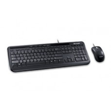 Kit de teclado y mouse MICROSOFT WIRED DESKTOP 600 USB - Negro, 400 DPI