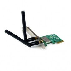 StarTech.com Adaptador Tarjeta PCI Express PCIe de Red Inalámbrica Wireless WiFi N 802.11b/g/n 300Mbps 2T2R - Adaptador de red - PCIe perfil bajo - 802.11b/g/n