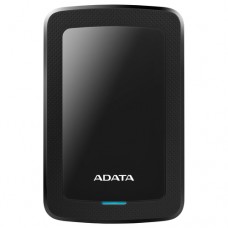 ADATA HV300 - Disco duro - 1 TB - externo (portátil) - USB 3.1 - AES de 256 bits - negro