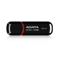 MEMORIA FLASH ADATA UV150 64GB USB 3.1 NEGRO (AUV150-64G-RBK)