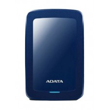 ADATA HV300 - Disco duro - 1 TB - externo (portátil) - USB 3.1 - AES de 256 bits - azul