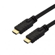 StarTech.com CL2 HDMI Cable - 50 ft / 15m - Active - High Speed - 4K HDMI Cable - HDMI 2.0 Cable - In Wall HDMI Cable with Ethernet (HD2MM15MA) - Cable HDMI - HDMI (M) a HDMI (M) - 15 m - compatibilidad con 4K - para P/N: ST122HD202, ST124HD202 StarTech.com CL2 HDMI Cable - 50 ft / 15m - Active - High Speed - 4K HDMI Cable - HDMI 2.0 Cable - In Wall HDMI Cable with Ethernet (HD2MM15MA) - Cable HDMI - HDMI (M) a HDMI (M) - 15 m - compatibilidad con 4K - para P/N: ST122HD202, ST124HD202