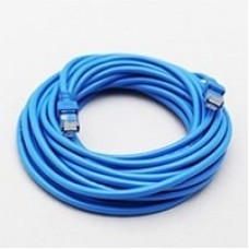 CABLE DE RED GHIA 7.5 MTS 22.5 PIES PATCH CORD RJ45 CAT 5E UTP AZUL