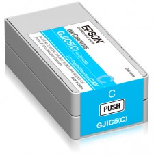 Epson GJIC5(C) - Cián - original - cartucho de tinta - para Epson GP-C831; ColorWorks C831