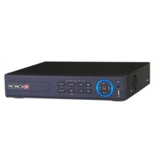 Provision-Isr - NVR-4100P  - 4 canales con Poe -   soporta resolucion 720p/960p/1080p - 4 entradas de alarma y una salida - ONVIF - Salida de video: HDMI, VGA, CVBS - 1 SATA Maximo 4TB - Disco  duro no incluido - Tecnología plug and view - Switch PoE inco