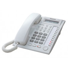 Teléfono Híbrido PANASONIC KX-T7730X - Escritorio, Color blanco, Si, No, LCD