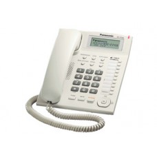 TELEFONO PANASONIC KX-T7716 UNILINEA CON IDENTIFICADOR DE LLAMADAS Y BOTONES PROGRAMABLES (BLANCO)
