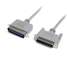 StarTech.com 6 ft DB25 to Centronics 36 Parallel Printer Cable - M/M - Printer cable - DB-25 (M) to 36 pin Centronics (M) - 6 ft - PB6_ - Cable de la impresora - DB-25 (M) a 36 PIN Centronics (M) - 1.8 m - para P/N: EC1PECPS, PCI1P_LP, PCI1PECP, PCI2PECP,