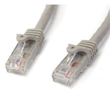 StarTech.com Cable de Red Ethernet Snagless Sin Enganches Cat 6 Cat6 Gigabit - Cable de interconexión - RJ-45 (M) a RJ-45 (M) - 2 m - UTP - CAT 6 - sin enganches - gris