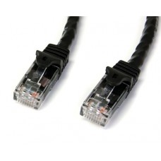 CABLE DE RED ETHERNET SNAGLESS SIN ENGANCHES CAT 6 CAT6 GIGABIT 1M - NEGRO - STARTECH.COM MOD. N6PATC1MBK