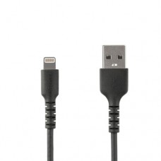StarTech.com Cable de 2m USB a Lightning - Certificado MFi - Negro - Cable Lightning - USB (M) recto a Lightning (M) recto - 2 m - doble blindado - negro - para Apple iPad/iPhone/iPod (Lightning) StarTech.com Cable de 2m USB a Lightning - Certificado MFi - Negro - Cable Lightning - USB (M) recto a Lightning (M) recto - 2 m - doble blindado - negro - para Apple iPad/iPhone/iPod (Lightning)