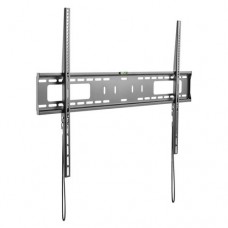 StarTech.com Soporte de Pared para TV de Pantalla Plana - Fijo - Compatible con TVs Curvos - Montaje en la pared para TV - plástico, acero - negro - tamaño de pantalla: 60