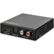 StarTech.com Extractor de Audio HDMI - 4K de 60Hz - Separador de Audio HDMI - HDR - con Audio Óptico Toslink - con Audio RCA Doble - Extractor de señal de audio HDMI - negro StarTech.com Extractor de Audio HDMI - 4K de 60Hz - Separador de Audio HDMI - HDR - con Audio Óptico Toslink - con Audio RCA Doble - Extractor de señal de audio HDMI - negro