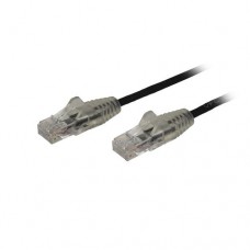 CABLE 1.8M RED ETHERNET CAT6 SIN ENGANCHES SNAGLESS NEGRO       