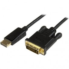 StarTech.com Cable 91cm Adaptador de Vídeo DisplayPort a DVI - Conversor - Mini DP Macho - DVI-D Macho - Hasta 1920x1200 - Pasivo - Negro - Cable del monitor - DisplayPort (M) a DVI-D (M) - 91.4 cm - negro - para P/N: DK30CH2DEP, DK30CH2DEPUE