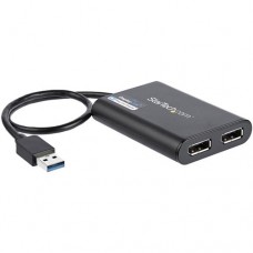 ADAPTADOR DE VIDEO EXTERNO USB 3.0 A DISPLAYPORT DOBLE 4K60   