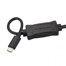 StarTech.com Cable de 1m Adaptador USB-C a eSATA - Cable Conversor USB Tipo C a eSATA - USB 3.0 - Controlador de almacenamiento - SATA 6Gb/s - 600 MBps - USB 3.0 - negro