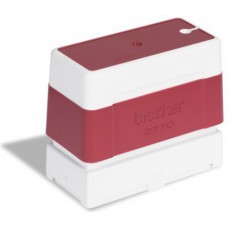 SELLO TINTA ROJA 27X70 MM  6 P IEZAS                              