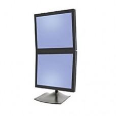 DS100 DUAL-MONITOR DESK STAND VERTICAL                           