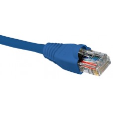 Nexxt - Cable de interconexión - RJ-45 (M) a RJ-45 (M) - 4.3 m - UTP - CAT 5e - moldeado, trenzado - azul