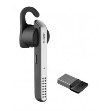 Jabra STEALTH UC - Auricular - en oreja - montaje encima de la oreja - Bluetooth - inalámbrico - NFC - cancelación de sonido activo